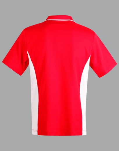 Picture of Winning Spirit, Mens TrueDry Contrast S/S Polo